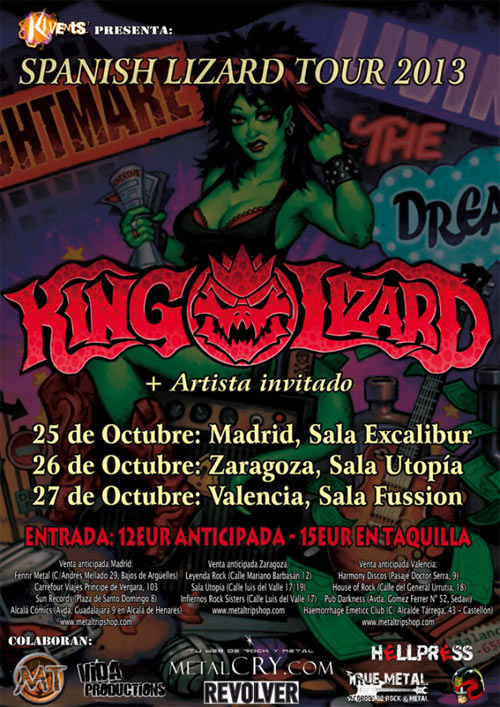 king_lizard_spanish_tour_2012
