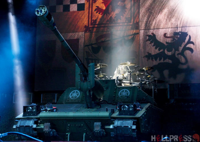 El tanque de la banda de Heavy Metal Sabaton en Resurrection Fest