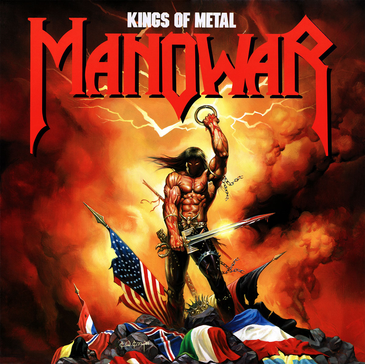 Ken Kelly: 18 portadas bárbaras de Heavy Metal para enmarcar