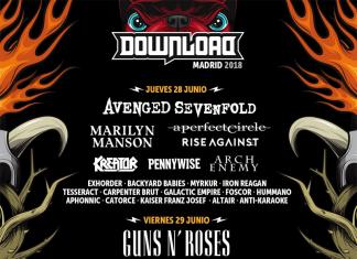 Download Festival Madrid 2018 - Cartel