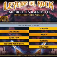Leyendas del Rock 2018 - Miércoles