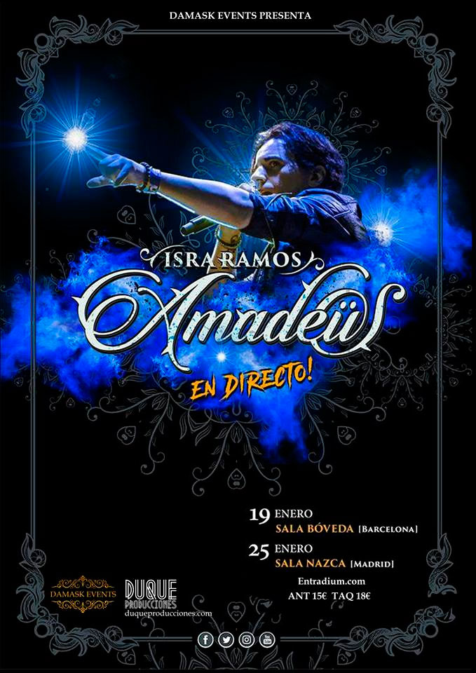 Amadeüs - Conciertos en Barcelona y Madrid