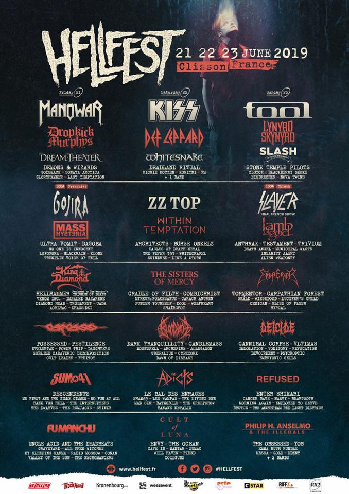 Cartel de Hellfest 2019