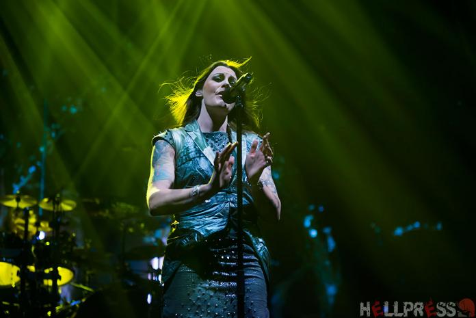 Floor Jansen Nightwish - Concert in Madrid