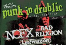 Cartel del Punk In Drublic con NOFX y BAD RELIGION