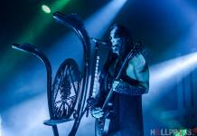 Nergal de Behemoth en un concierto en Madrid
