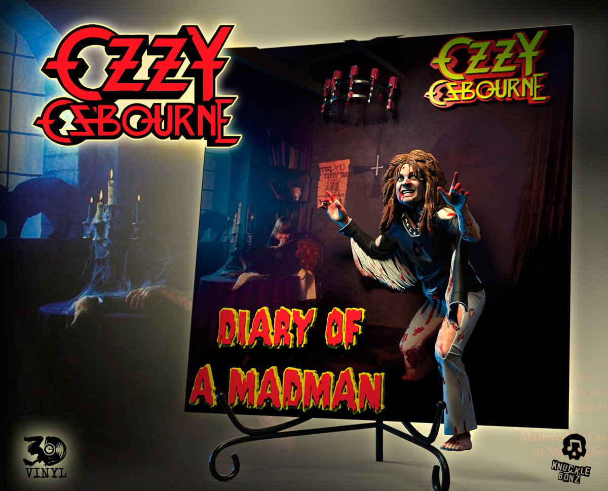 Ozzy Osbourne lanzará el vinilo 3D de 