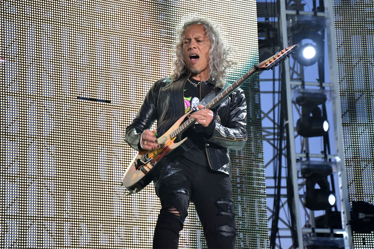 Metallica Kirk Hammett - Concierto en Madrid