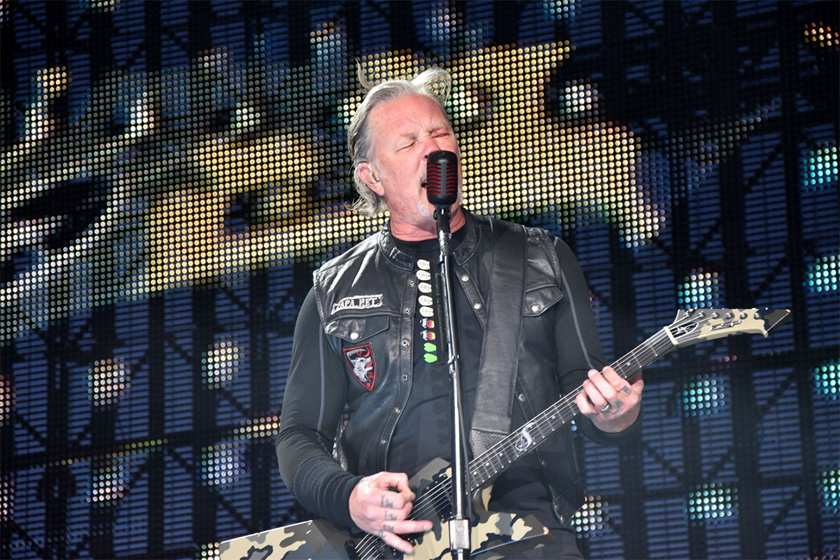 Metallica James Hetfield - Concierto en Madrid