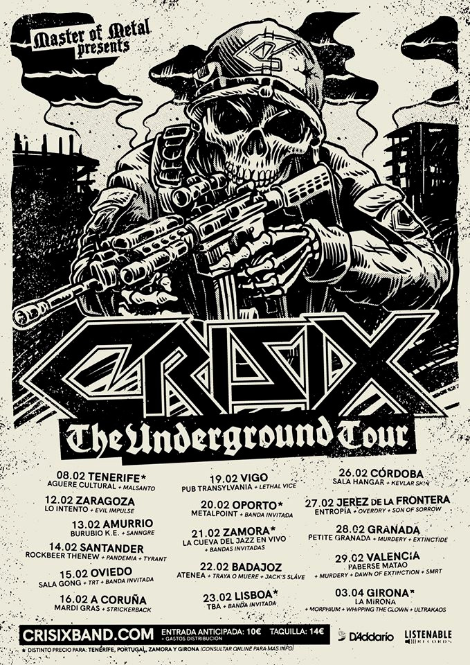CRISIX - The Underground Tour