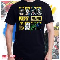 Camiseta de Kiss y Marvel