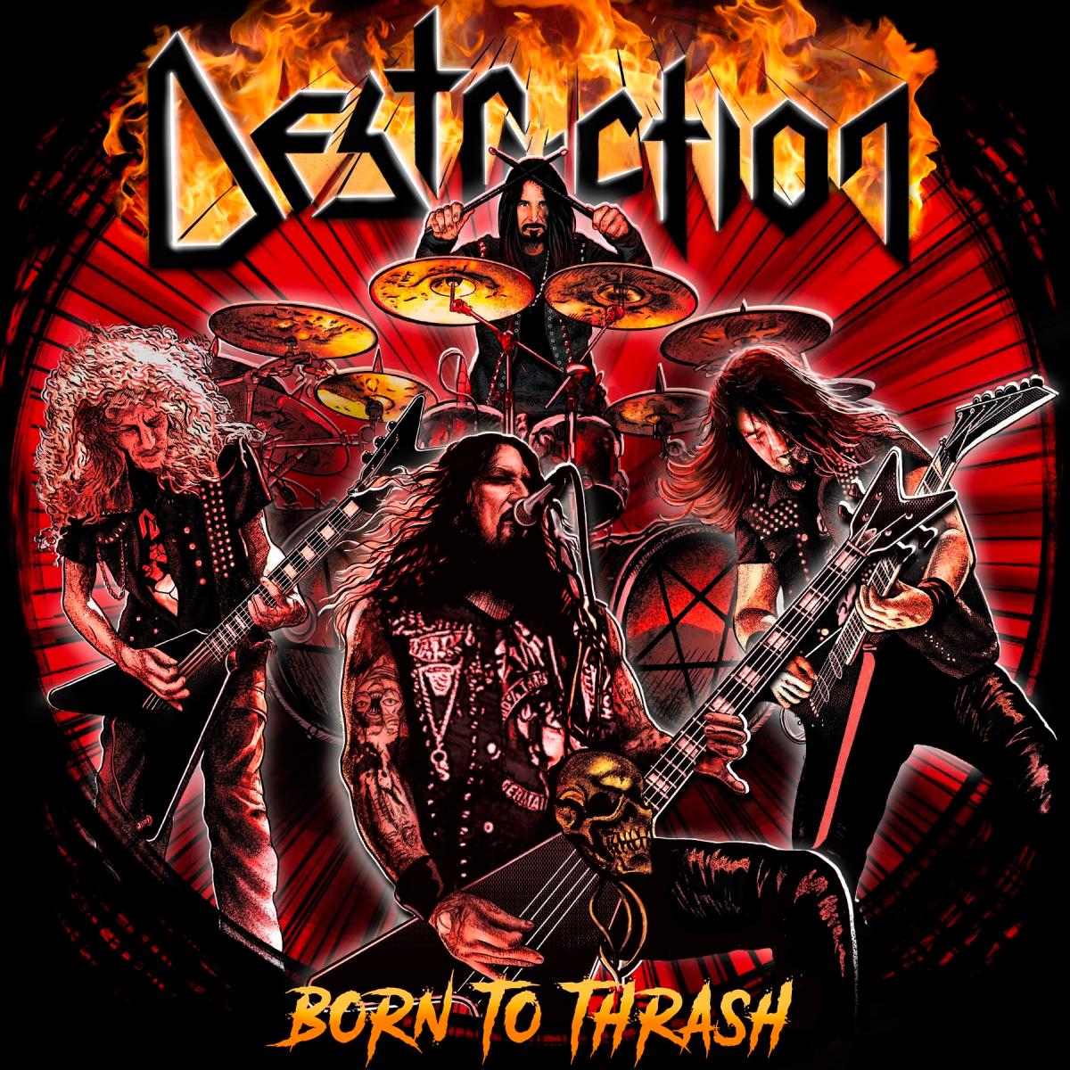 DESTRUCTION - Born To Thrash