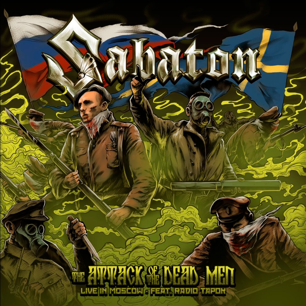 SABATON RADIO TAPOK - The Attack Of The Dead Men - Live In Moscow