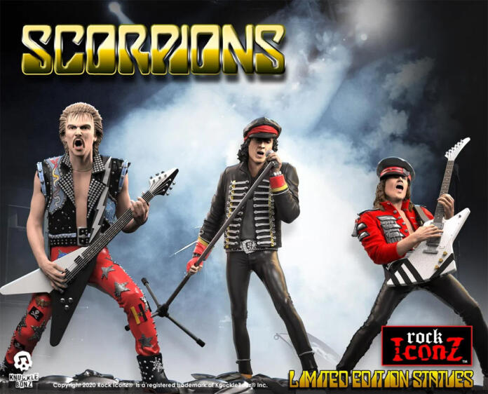 Scorpions Knucklebonz Rock Iconz