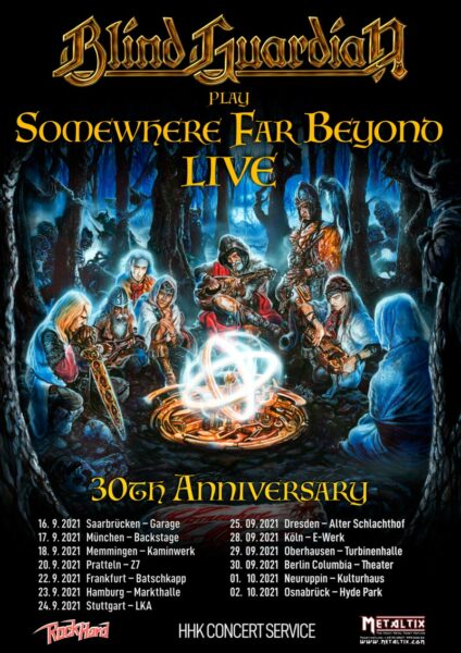 gira "Somewhere Far Beyond" 30º aniversario