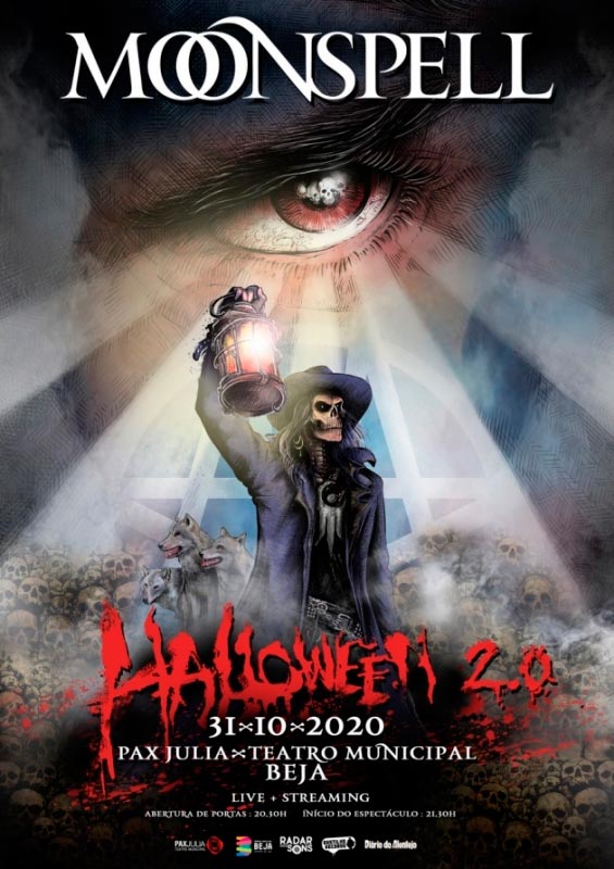 Moonspell concierto Halloween 2020