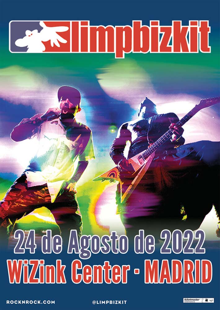 LIMP BIZKIT cancela su concierto de Madrid en 2022