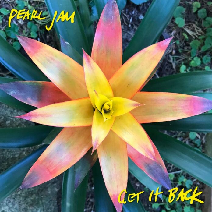 Pearl Jam Get It Back