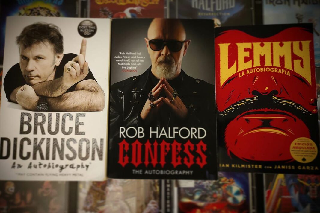 Biografías y autobiografías de músicos de Heavy Metal