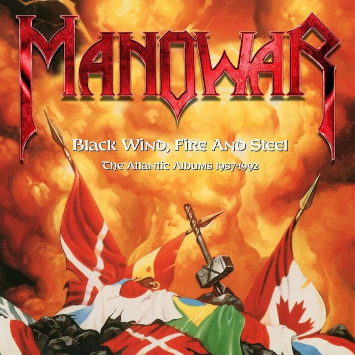 Manowar Black Wind, Fire & Steel The Atlantic Albums 1987 1992