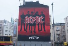AC/DC Mural Varsovia