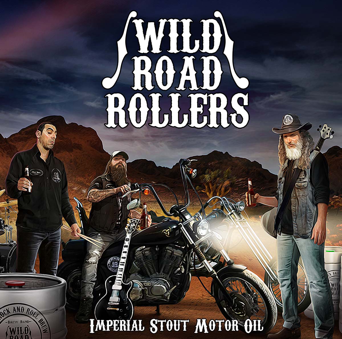 Wild Road Rollers Imperial Stout Motor Oil