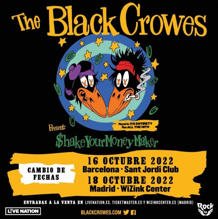 Conciertos de The Black Crowes en 2022