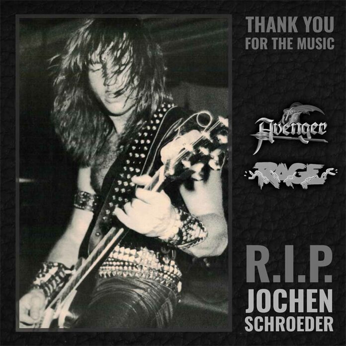 Jochen Schroeder, guitarrista de Rage y Avenger