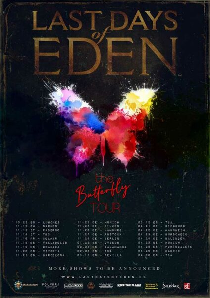 Last Days Of Eden The Butterfly Tour