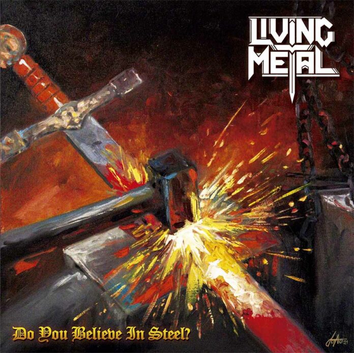 Do you believe in steel: Disco de Living Metal