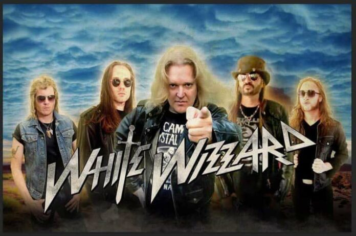 White Wizzard con Giles Lavery