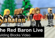 Vídeo de "The Red Baron" de Sabaton con bloques de construcción