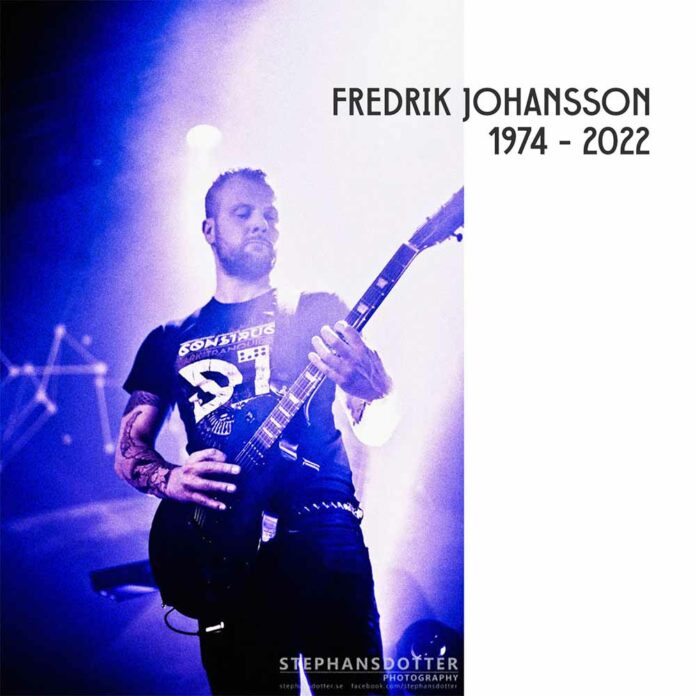 Fallece Fredrik Johansson, exguitarrista de DARK TRANQUILLITY