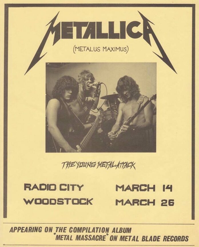 Primer concierto de Metallica