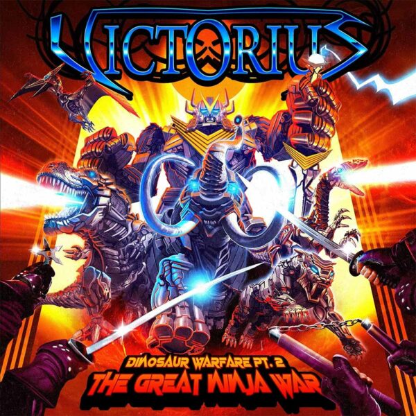 Dinosaur Warfare Pt. 2 – The Great Ninja War: disco de Victorius