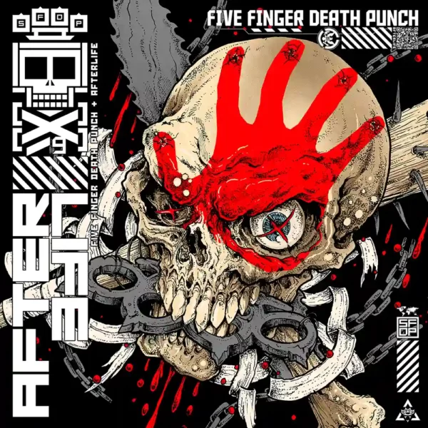 Portada de Afterlife, disco de Five Finger Death Punch