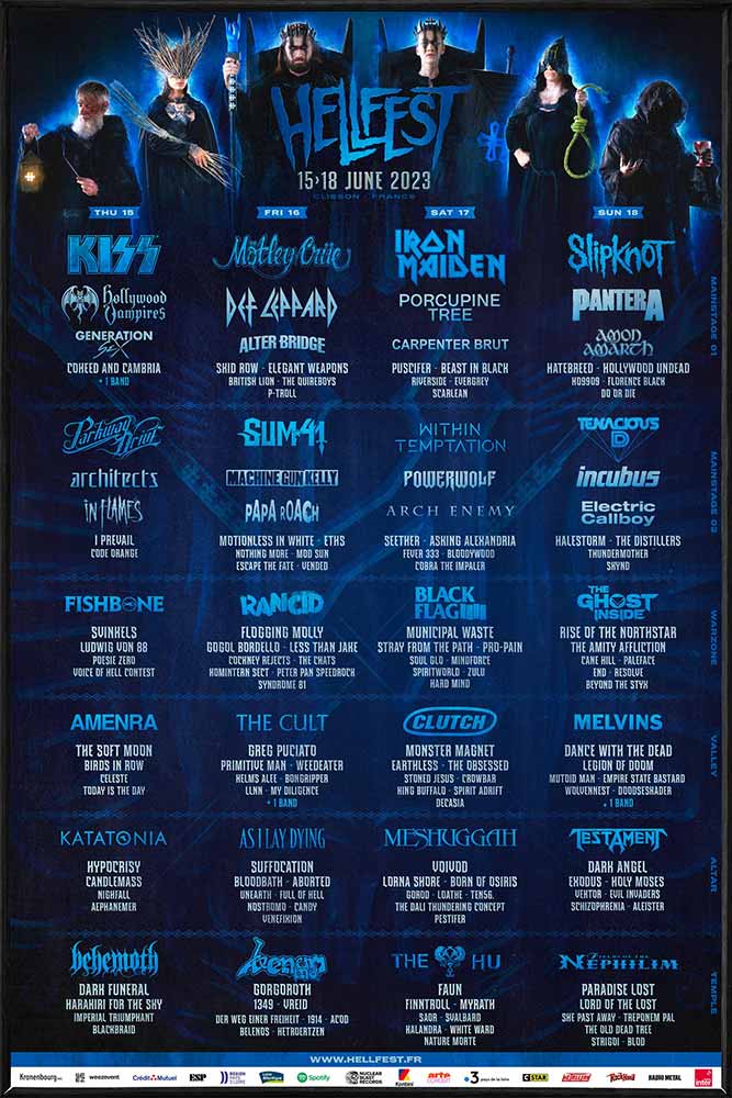 Cartel de Hellfest 2023