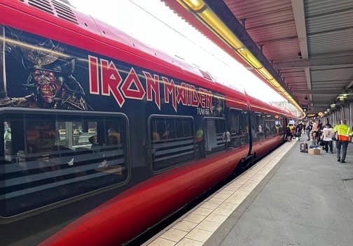 El tren de Iron Maiden destino a Gotemburgo