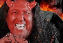 Chuck Billy de TESTAMENT es el diablo en "Demonic #7" de MORDRED