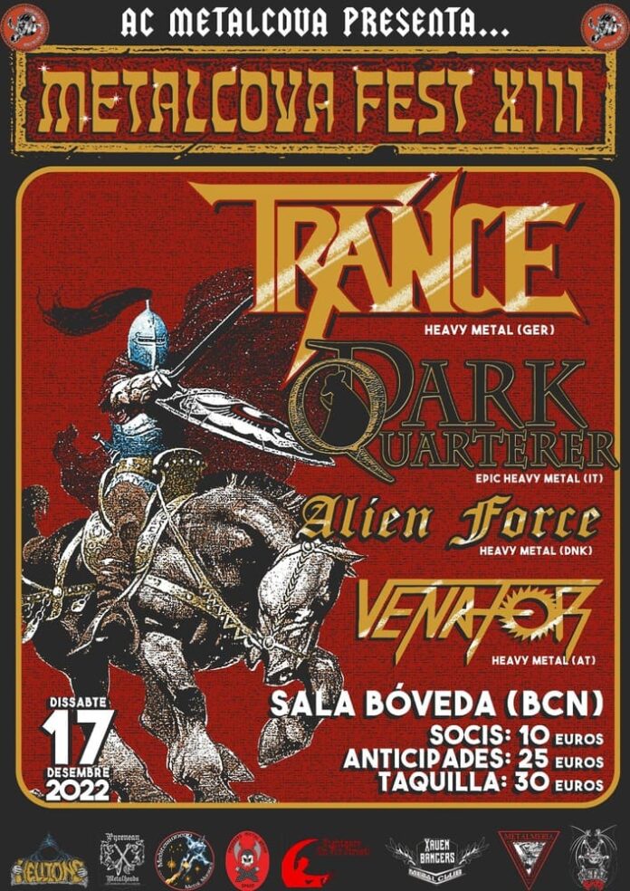 Cartel de Metalcova Fest XIII