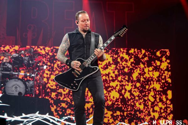 Actuación de Volbeat en Barcelona