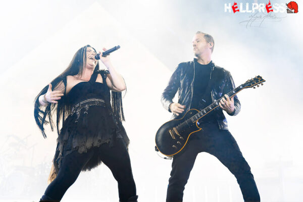 Actuación de Evanescence
