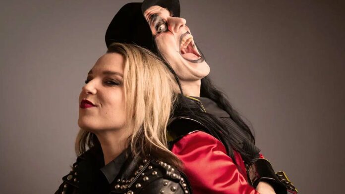 Lzzy Hale and Johannes Eckerström sing Violence No Matter What