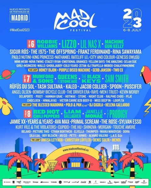 Cartel de Mad Cool Festival 2023