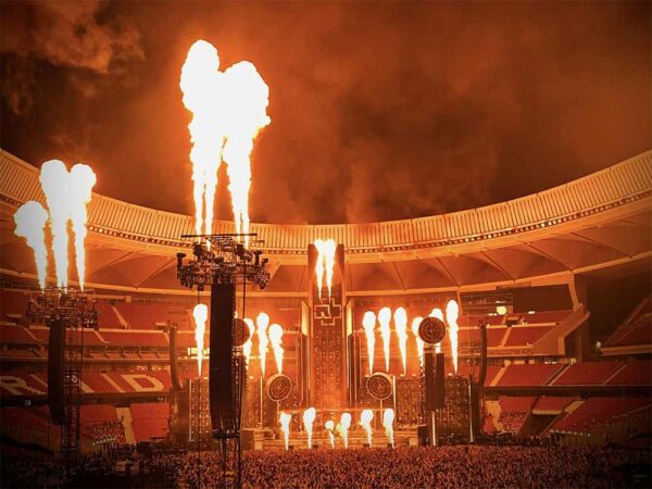 Actuación de Rammstein en Madrid