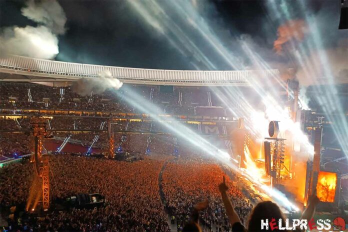 Concierto de Rammstein en el estadio Cívitas Metropolitano de Madrid