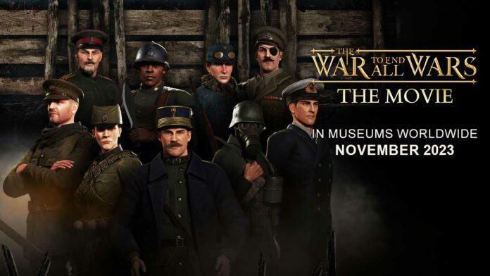 La película The War To End All Wars de Sabaton, que se podrá ver en museos