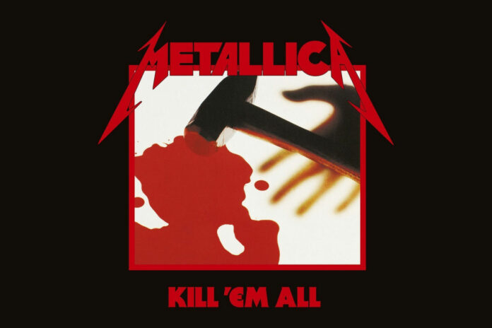 Portada del disco de Metallica Kill 'Em All