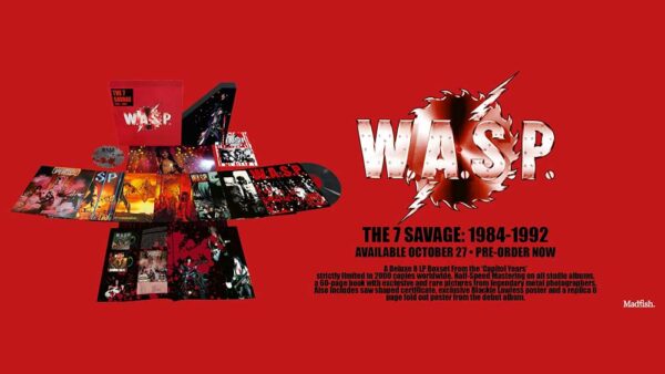 The 7 Savage, caja de lujo de W.A.S.P.