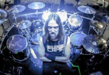 El batería de Megadeth Dirk Verbeuren